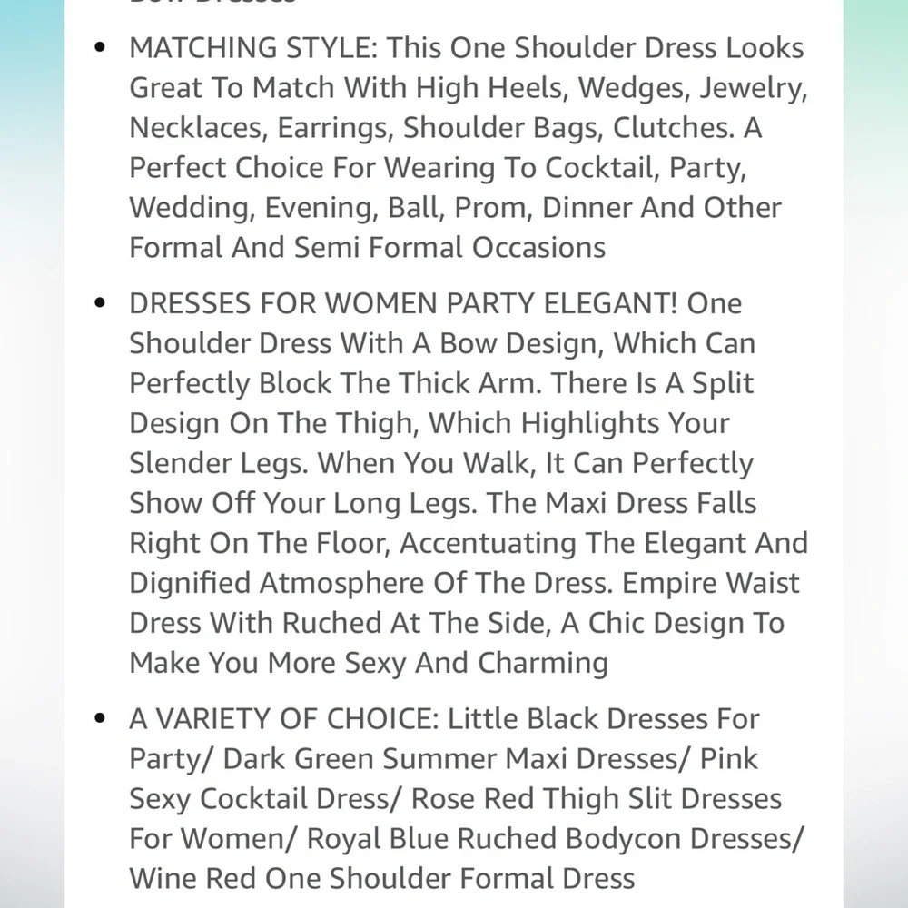 Pretty Garden One shoulder dress - Picture 12 of 12